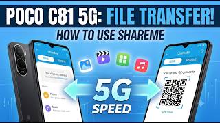 How To Share Files using Shareme Application In Your Poco C81 5G screenshot 5