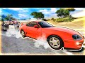 Police Chase Ends in HIGH SPEED Supra Chase! - BeamNG Drive