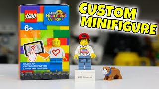 Custom LEGO Minifigure from the Minifigure Factory at the West Edmonton Mall