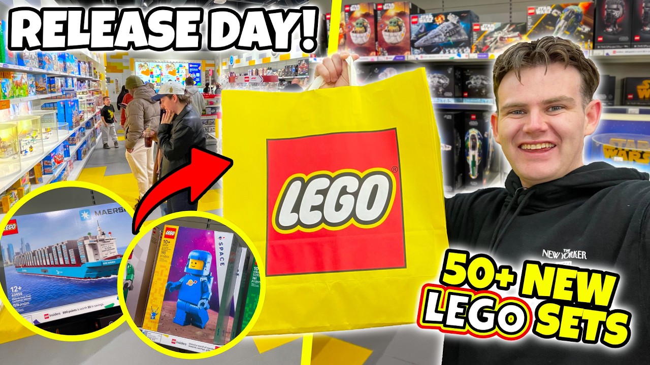 Покупки в магазине LEGO — дата выхода в марте 2026 года: более 50 новых наборов LEGO!