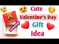 Easy Handmade Valentine&#39;s Day Gift Diy/Special, Cute  Valentines Day Card Making Idea Love card Diy