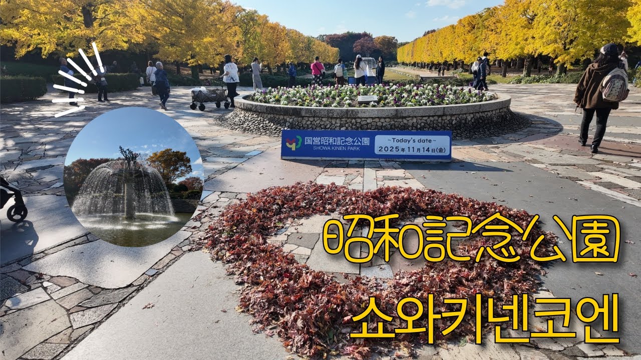 【일본인이 한국어로 하는 Vlog / 日本人が韓国語でするVlog】 도쿄인데도 자연이 가득한 공원을 소개합니다~~ / 東京なのに自然豊かな公園を紹介します〜〜