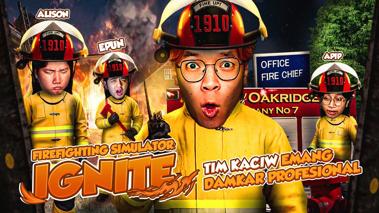 TIM KACIW DAMKAR PROFESIONAL - Firefighting Simulator: Ignite Indonesia Part 2