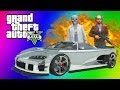 GTA 5 Online Funny Moments Gameplay - Chrome Car Chase, Jumps, Bus Trick, Dump Truck (Multiplayer)