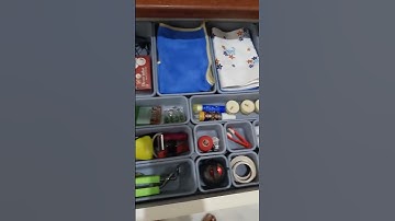 Drawer Organizer DrawerStore Set Large Cutlery | Amazon Brand Kitchen Utensil Drawer Organiser