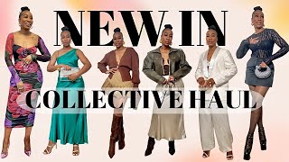 GIRL, I'VE BEEN SHOPPING!!! NEW IN COLLECTIVE HAUL | Fall & Holiday Outfit Ideas | KERRY SPENCE