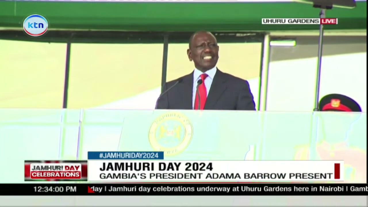 President Ruto's Jamhuri Day 2024 full speech