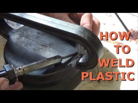 how to weld plastic