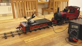 Accucraft Baguley Drewery Diesel Chassis Testing - 16Mm Scale Rwlr Garden Railway Works
