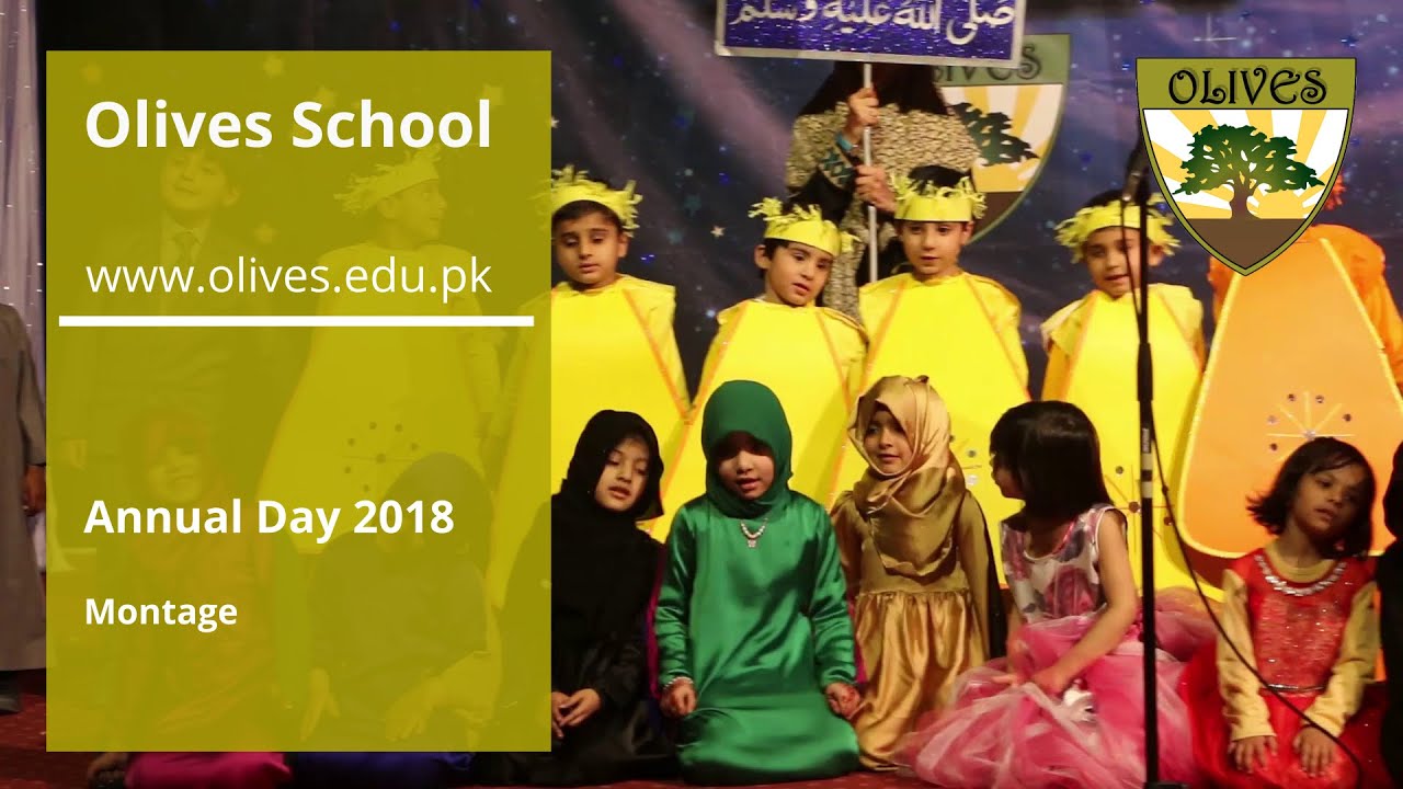 Montage | Annual Day 2018 | Olives School - YouTube