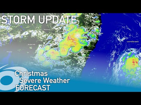 Intense Thunderstorms Forecast to Impact Brisbane and Sydney on Christmas Day, Extreme Heat Inbound