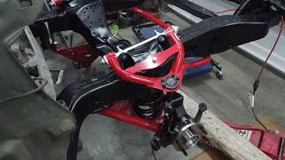 Installing the UMI front suspension on the Monte