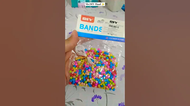 Mr. DIY Haul ✨️💜 Beads And Bracelets🌈 #fypシ #foryou #fyp #shorts #short #shortvideo #beads