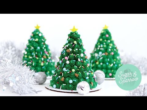 Video: Christmas Tree Cake