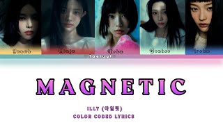 ILLT 'MAGNETIC' LYRICS {COLOR CODED LYRICS ENG/HAN/ROM} | @Taelyyy_Vlothetic