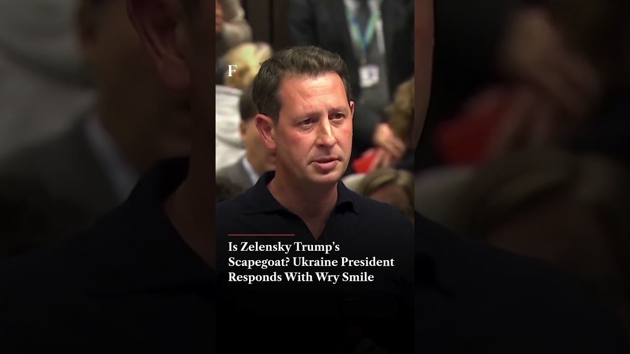 Is Zelensky Trump’s Scapegoat? Ukraine President Responds With Wry Smile thumbnail