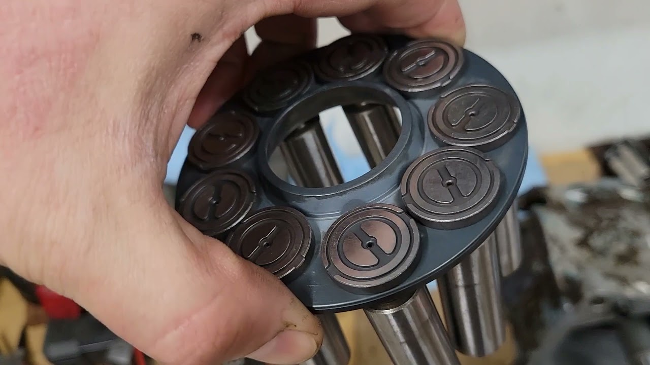 Bobcat Hydraulic Pump Repair pt. 2 YouTube