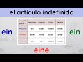 EIN, EINE o EINEN en ALEMÁN 🇩🇪 | ¿Cuándo usar cada uno? - artículo indefinido | Gramática A1–A2 Mp3 Song