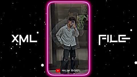 NEW ATTITUDE PHONK XML VIDEO ☠️😏 || INSTA TREND XML FILE 🥴🥵 || ALIGHT MOTION XML @halimeditz2.0   ||