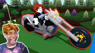 GHOST-BIKE | Build A Boat Funny Moments Memes