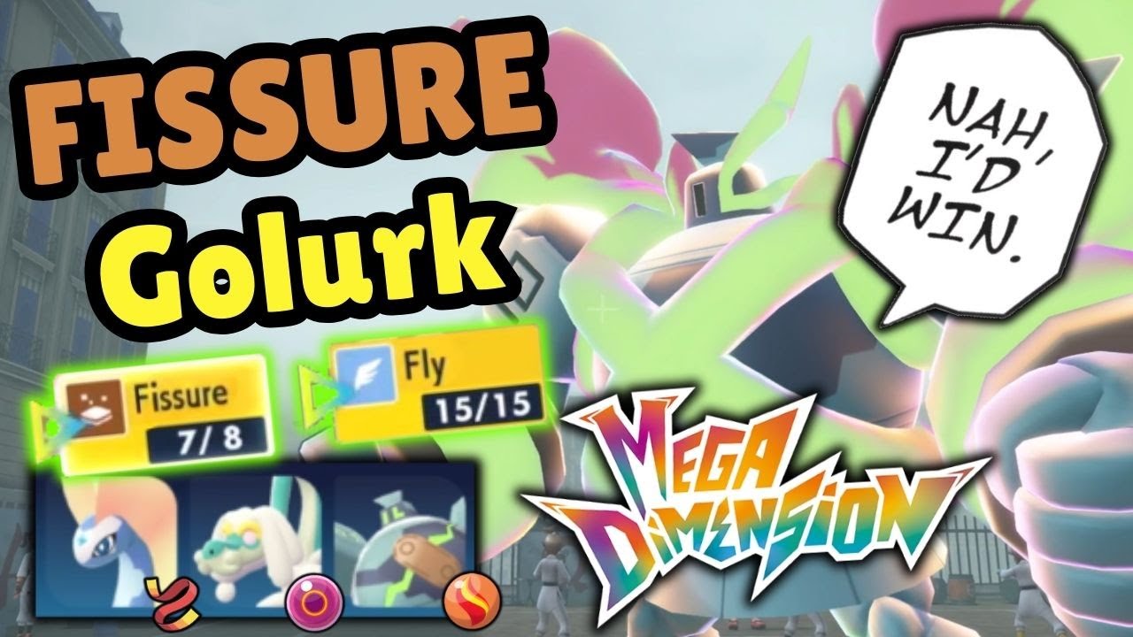 FISSURE Golurk! Pokemon Legends Z-A Mega Dimension DLC Ranked Ladder Season 5 Wifi Battles