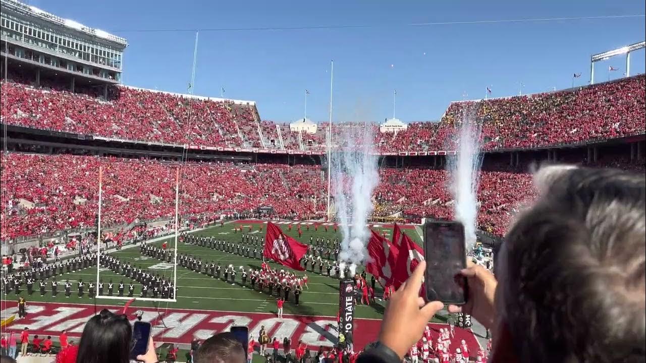 Ohio State vs Iowa Team Entrances 2022 (4K) YouTube