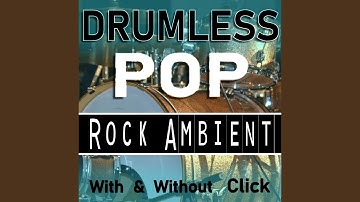 75 bpm Easy Melodic Pop Backing Track for Drummers with Click