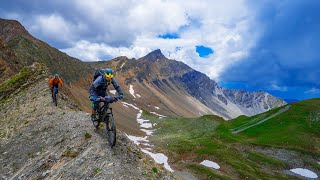 Traversing the Alps on a Mountain Bike - A Scenic Journey