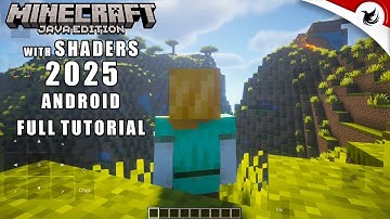 HOW TO PLAY MINECRAFT WITH SHADERS on ANDROID | Easy Setup + Custom Renderer