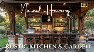 Transform Your Outdoor Space with Rustic Kitchen \& Vintage Rustic Garden | Embracing Nature Serenity