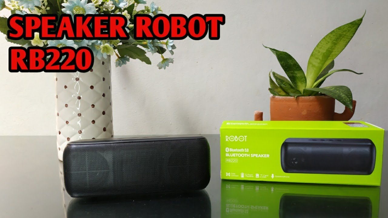 SPEAKER MURAH ROBOT RB220 - YouTube