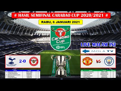 Hasil Semifinal Piala Liga Inggris Tadi Malam ~ Tottenham VS Brentford Carabao Cup 2020/2021