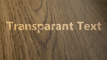 Transparent text tutorial | Adobe Premiere Pro tutorial