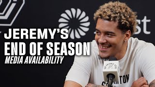 Jeremy Sochan's End of Season Media Availability | 23-24 San Antonio Spurs