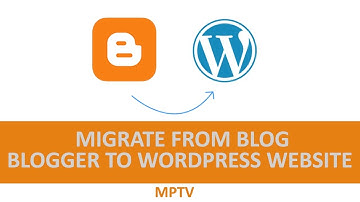 migrate blog from blogger to wordpress website