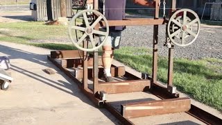 Homemade Sawmill Bandmill Build Part-3 158' Woodmizer Blade by Larry Sbrusch 508 views 6 months ago 15 minutes