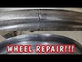 TIG Welding Aluminum Rim Repair!!!