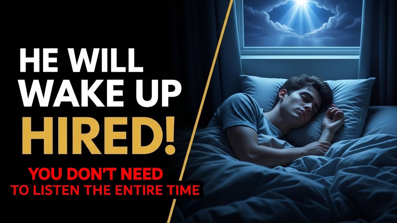 PRAYER: Your Son Will Wake Up With a Job Offer News! (2026 Prophetic Prayer)