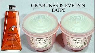 Crabtree & Evelyn Dupe The Gardeners Harvest Hand Cream