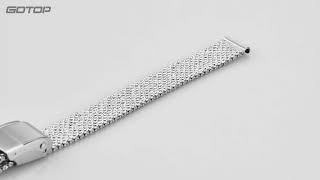 WS071 65 105MM Stainless Steel Watch Strap