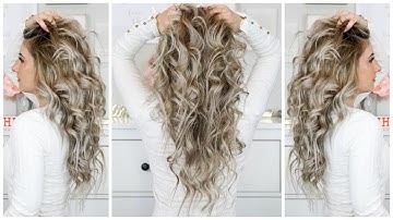 EASY BOMBSHELL CURLS (LASTS FOR DAYS)