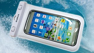 水に浮かぶ防水スマホケースが夏に最高！