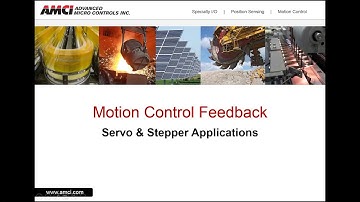Webinar: Motion Control Feedback for Servo & Stepper Applications