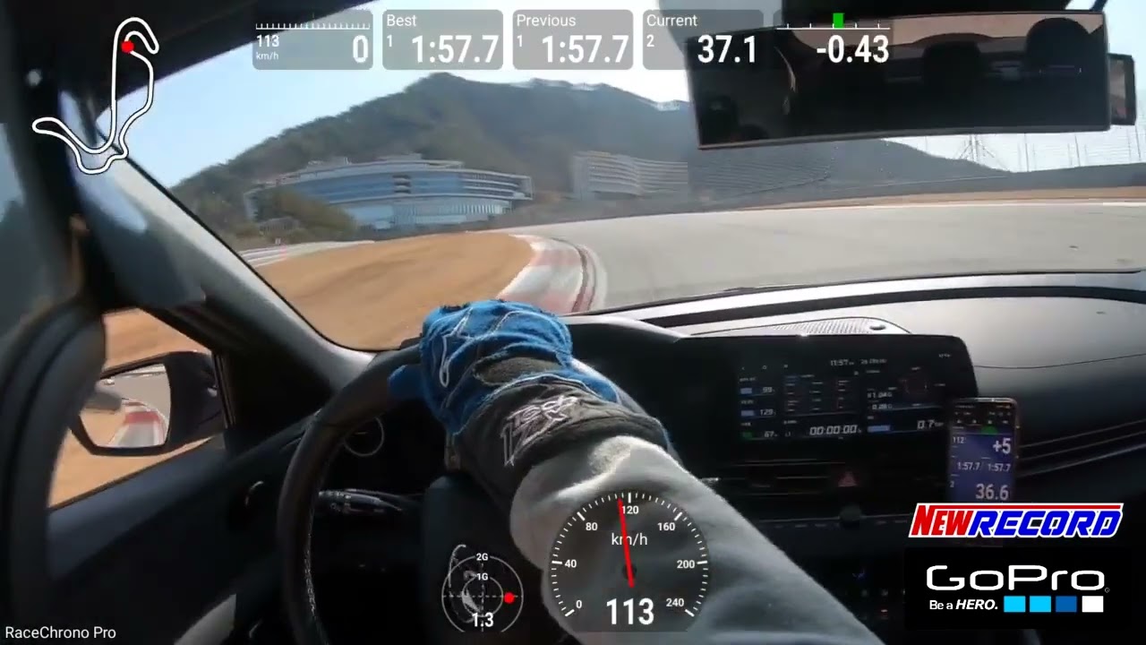 오랫만에 서킷주행~인제 아엔;