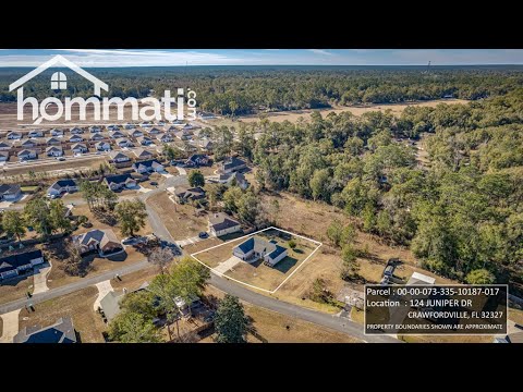 124 Juniper Dr, Crawfordville, FL home video tour