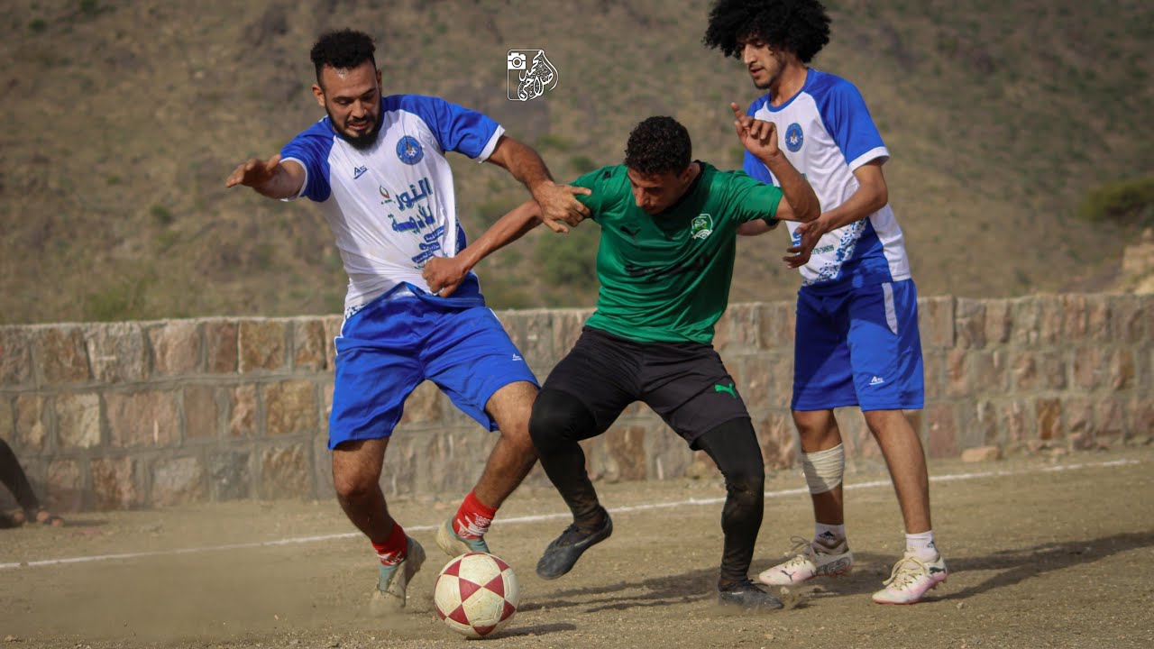 برومو القزعه والعوابل في دوري الشعيب _الضالع حيث انتهت بلتعادل 0/0