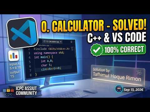 Codeforces O. Calculator Solution in C++ | ICPC Assiut University Sheet 1