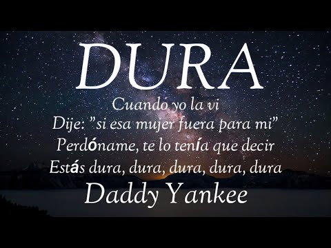 Daddy Yankee Dura Lyrics