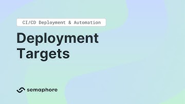 CICD Deployment and Automation - Deployment Targets