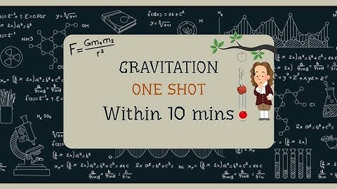 Gravitation class 11 in 10 Minutes | Quick Revision | NEET , JEE & CBSE |